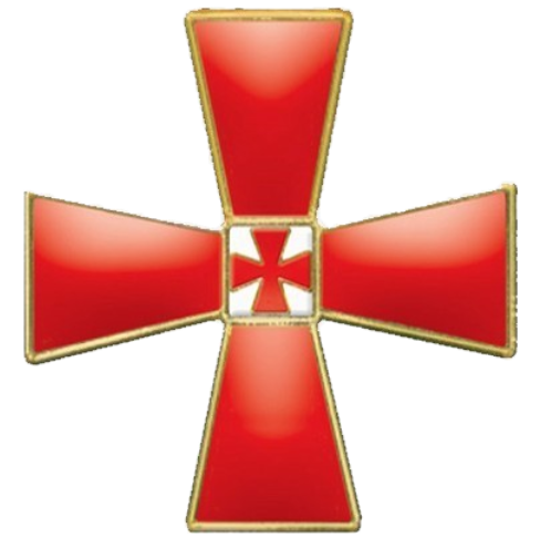 Croix des Chevaliers Bienfaisant de la Cité Sainte du Rite Ecossais Rectifié
